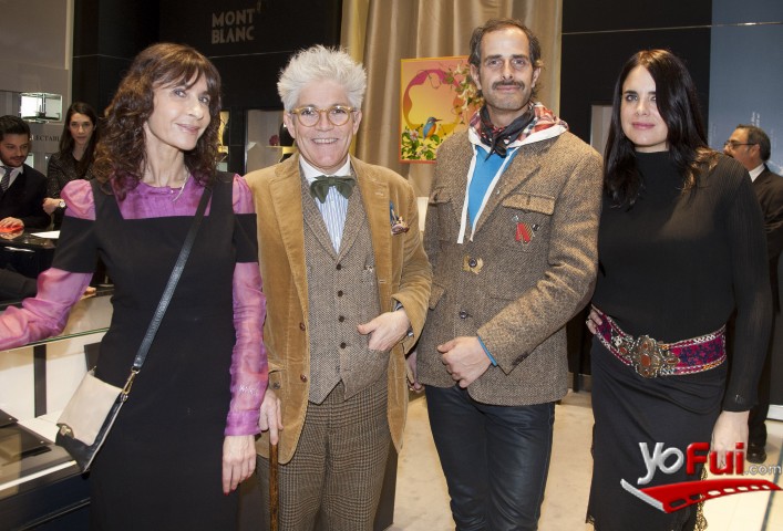 Javiera Garcia Huidobro en Inauguración Boutique Mont Blanc