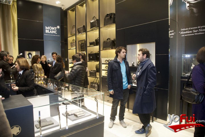 Fotografía en Inauguración Boutique Mont Blanc, Boutique Mont Blanc
