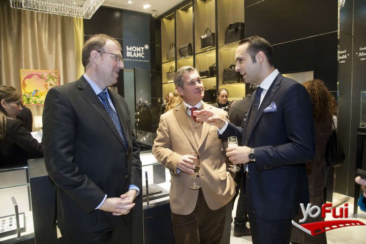 Fotografía en Inauguración Boutique Mont Blanc, Boutique Mont Blanc