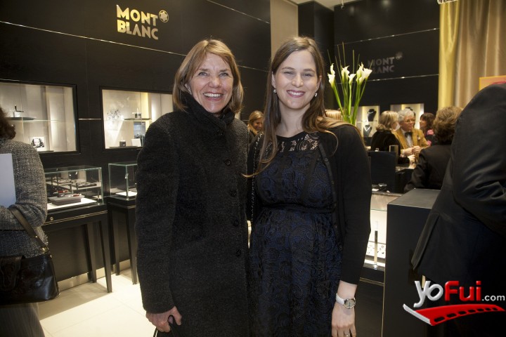 Constanza Briones en Inauguración Boutique Mont Blanc