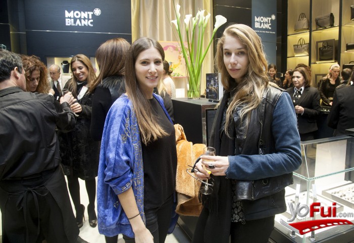 Stephanie Truan en Inauguración Boutique Mont Blanc