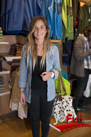 Macarena Acuña en Inauguración tienda Mountain Hardwear