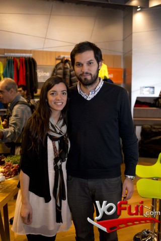 Camila Sepúlveda en Inauguración tienda Mountain Hardwear