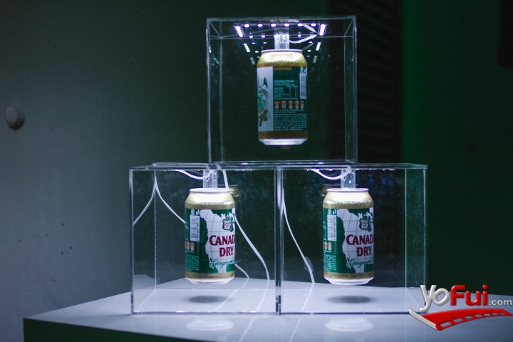 Fotografía en Lanzamiento Vivir es un arte de Canada Dry Ginger Ale, Galería Patricia Ready