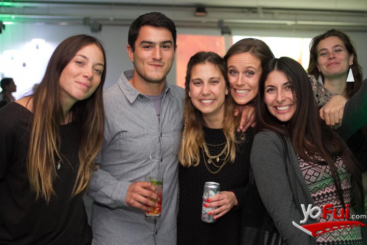 Fotografía en Lanzamiento Vivir es un arte de Canada Dry Ginger Ale, Galería Patricia Ready