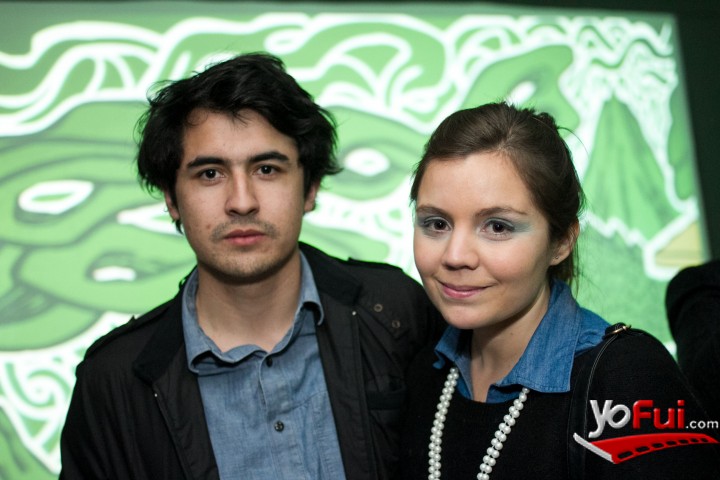 Javiera Mella en Lanzamiento Vivir es un arte de Canada Dry Ginger Ale