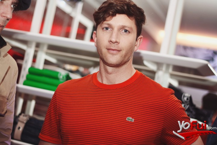 Juan Ignacio Carissimo en Lacoste abre nueva tienda en el Parque Arauco