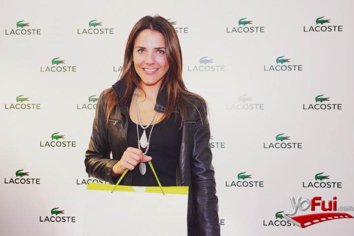 Julia Vial en Lacoste abre nueva tienda en el Parque Arauco