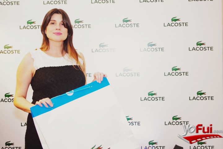 Verónica Calabi en Lacoste abre nueva tienda en el Parque Arauco