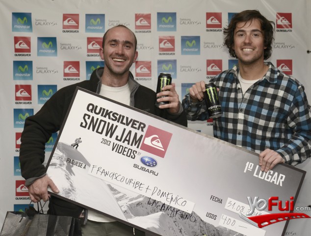 Francisco Uribe en Quiksilver Snow Jam Videos 2013 by Subaru
