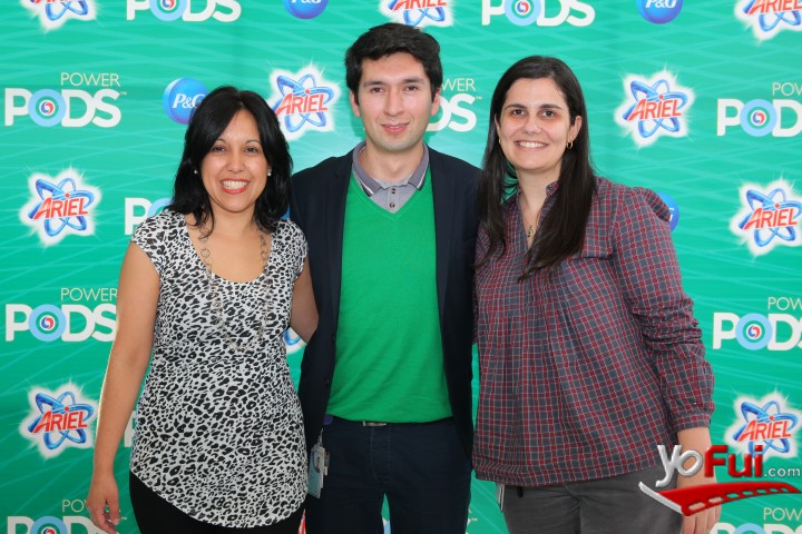 Francisco Vidal en Ariel Power Pods