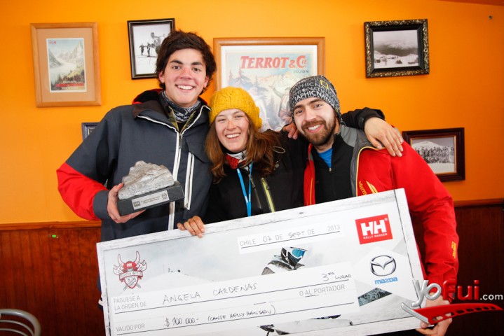 Gonzalo Raggio, Angela Cardenas, Sebastián Pulgar