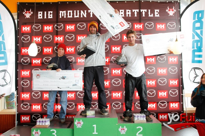 Javier Melero en Big Mountain Battle de Helly Hansen