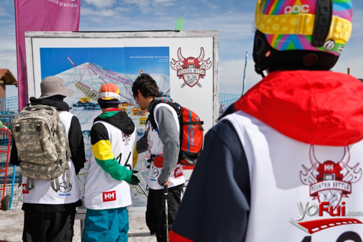 Fotografía en Big Mountain Battle de Helly Hansen, Centro de Esquí El Colorado