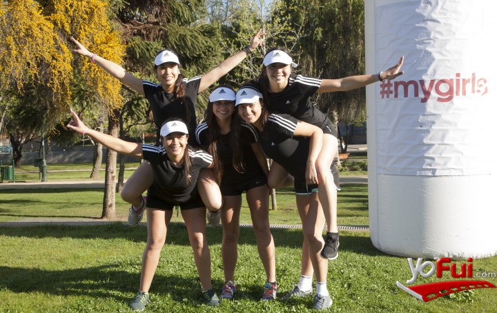 Fotografía en Corrida #mygirls de Adidas Women, Parque Araucano y Juan Pablo II