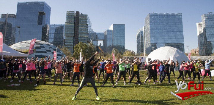Fotografía en Corrida #mygirls de Adidas Women, Parque Araucano y Juan Pablo II