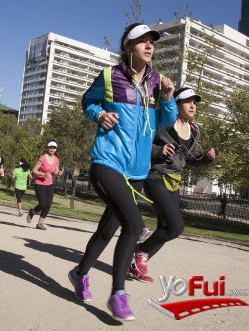 Fotografía en Corrida #mygirls de Adidas Women, Parque Araucano y Juan Pablo II
