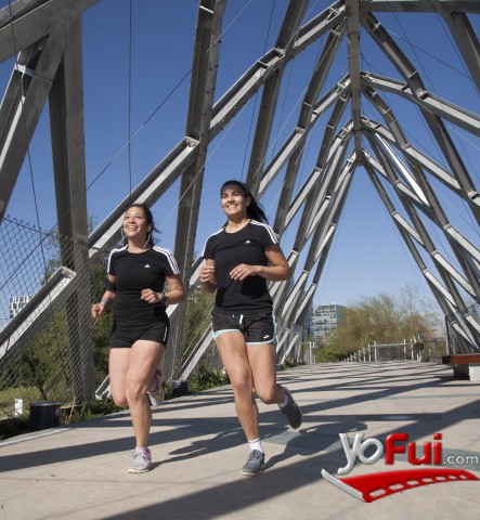 Fotografía en Corrida #mygirls de Adidas Women, Parque Araucano y Juan Pablo II