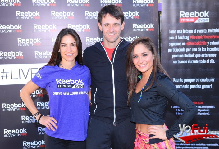Constanza Patiño en Reebok Fitness Evento