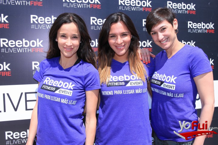 Adriana Aguayo en Reebok Fitness Evento