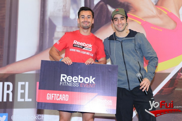 Ganador gift card Reebok, José Tomás Mac Iver, Instructor Crossfit