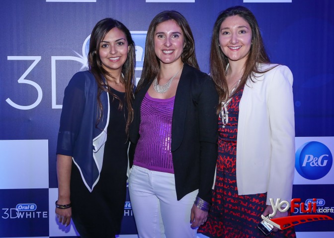 María José Echeverría en Lanzamiento de la nueva línea Oral-B 3D White