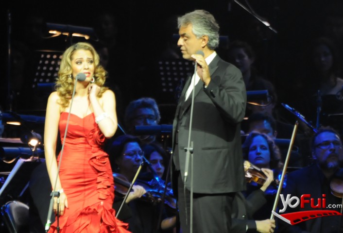 Fotografía en Concierto de Andrea Bocelli, Movistar Arena