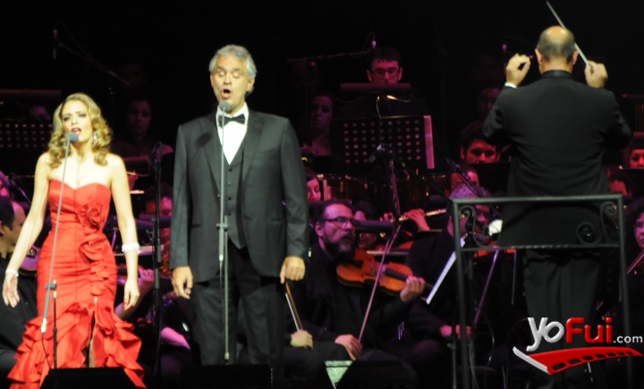 Fotografía en Concierto de Andrea Bocelli, Movistar Arena