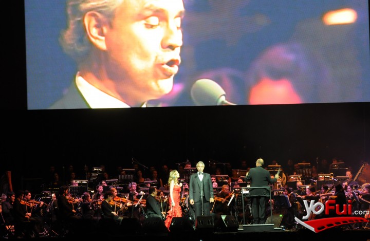 Fotografía en Concierto de Andrea Bocelli, Movistar Arena