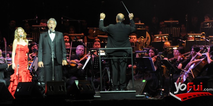 Fotografía en Concierto de Andrea Bocelli, Movistar Arena