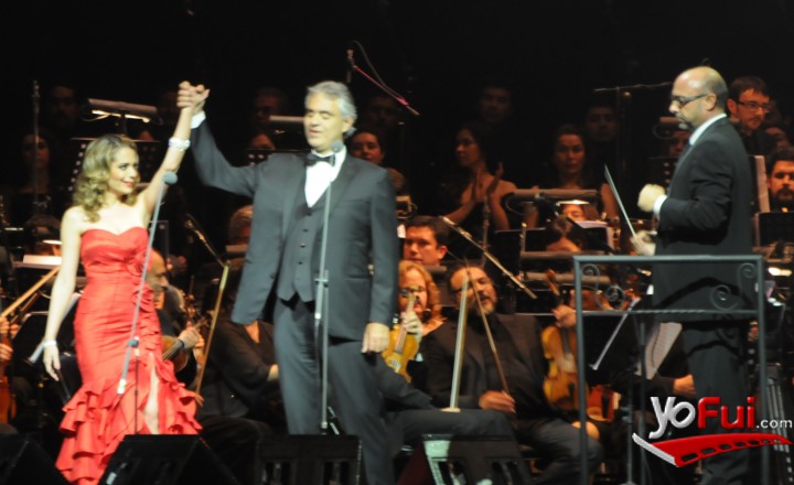 Fotografía en Concierto de Andrea Bocelli, Movistar Arena