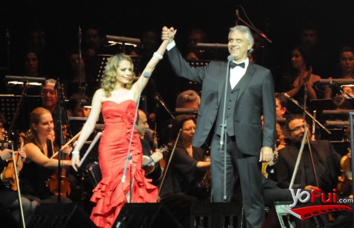 Fotografía en Concierto de Andrea Bocelli, Movistar Arena