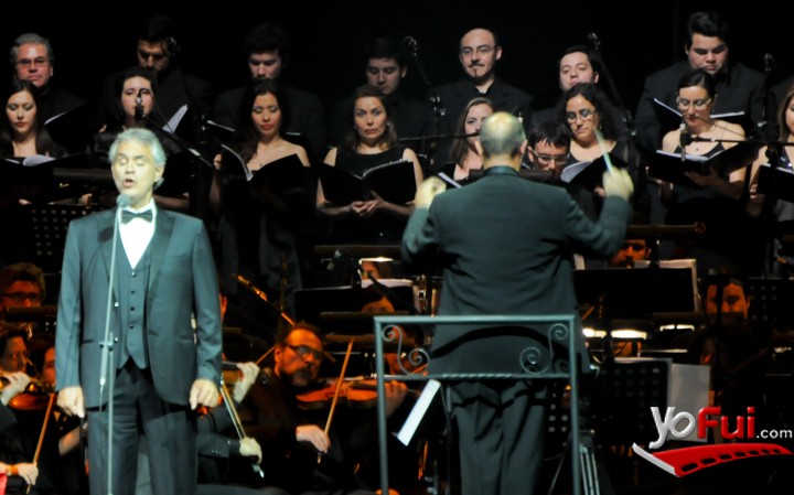 Fotografía en Concierto de Andrea Bocelli, Movistar Arena