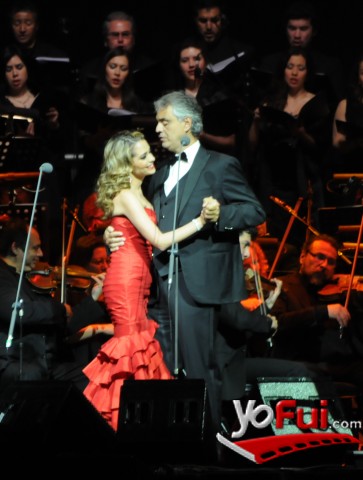 Fotografía en Concierto de Andrea Bocelli, Movistar Arena