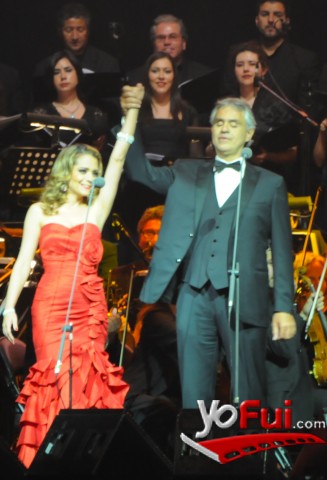 Fotografía en Concierto de Andrea Bocelli, Movistar Arena