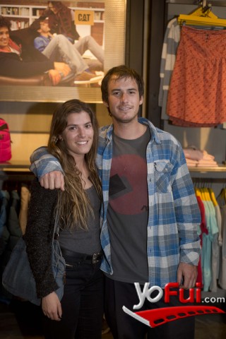Antonia Valenzuela en Inauguración tienda CAT New Store