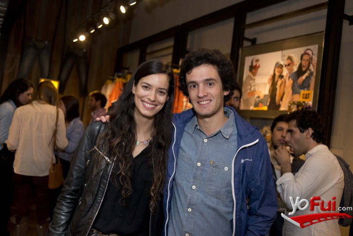 Jacinta Besa en Inauguración tienda CAT New Store