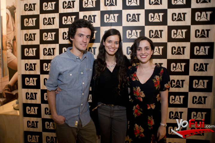 Jacinta Besa en Inauguración tienda CAT New Store