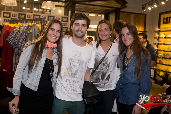 Nicolás Bunster en Inauguración tienda CAT New Store