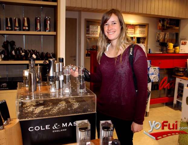 María José Valdés en Nueva tienda CocinArte Manquehue