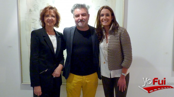 María Elena Comandari en Inauguración “Seda & Gráfica” de la artista Verónica González