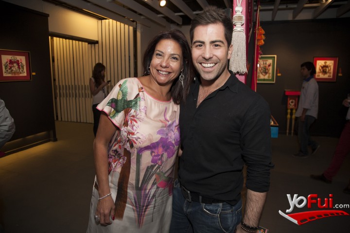 Rafael Arancibia en Inauguración de la exposición Colonia de Hugo Grisanti