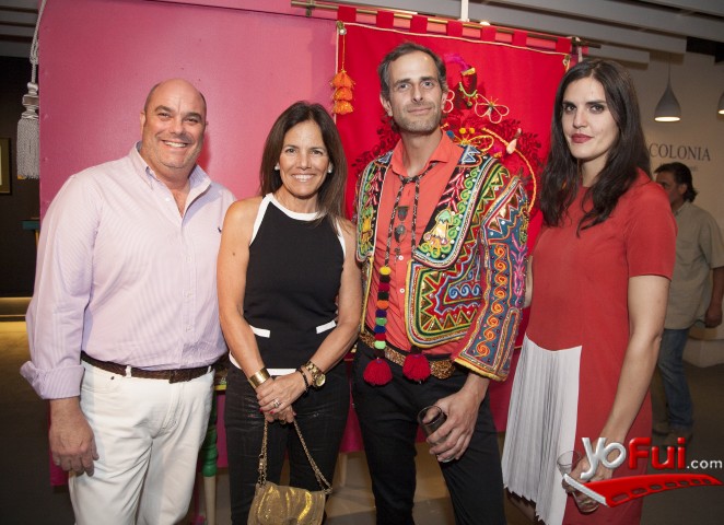 Fernando Ruiz en Inauguración de la exposición Colonia de Hugo Grisanti
