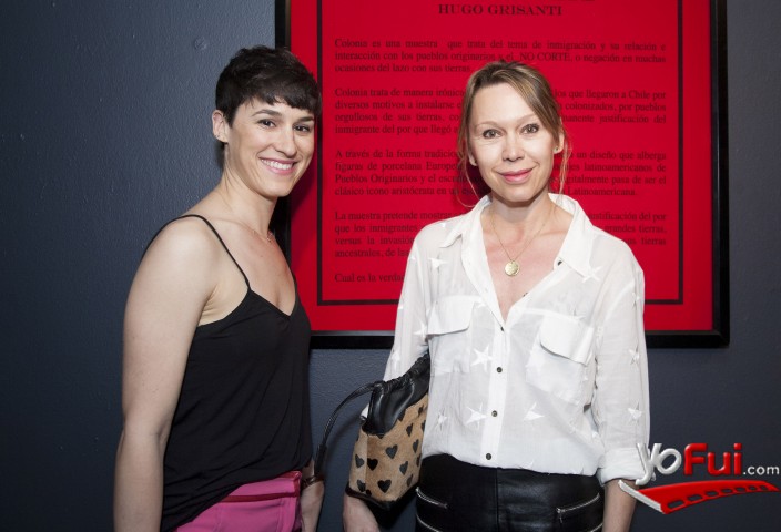Nena Sanz en Inauguración de la exposición Colonia de Hugo Grisanti