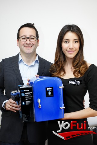 Eduardo Fuentes en Lanzamiento nueva afeitadora °CoolTec de Braun