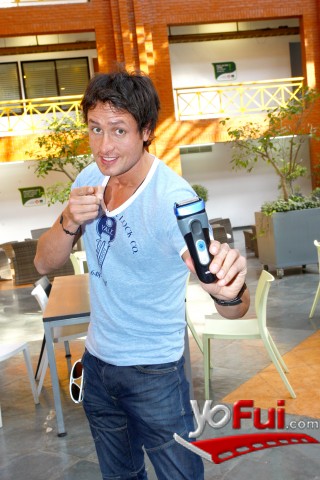 Rodrigo Wainraihgt en Lanzamiento nueva afeitadora °CoolTec de Braun