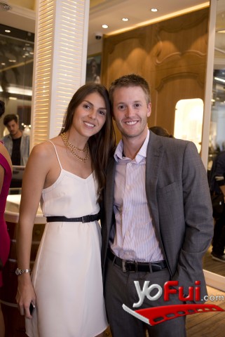 Desiree Arola en Inauguración primera tienda en Chile de Aristocrazy