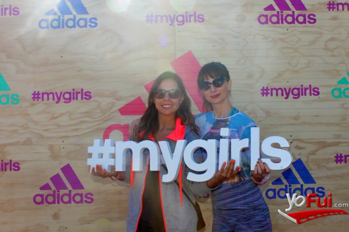 Daniela Mery en Evento deportivo #adidasyoga
