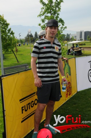 Nicolás Guzmán en Primer campeonato abierto en Chile "J&B Futgolf Tour"