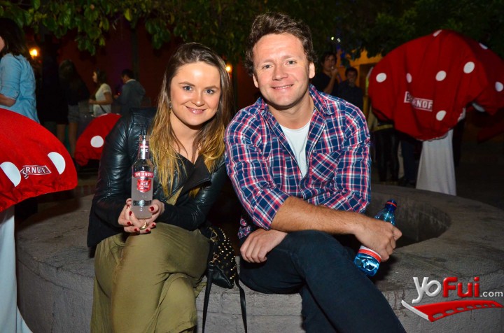 Claudia Rojas en Fiesta Smirnoff Wonderland